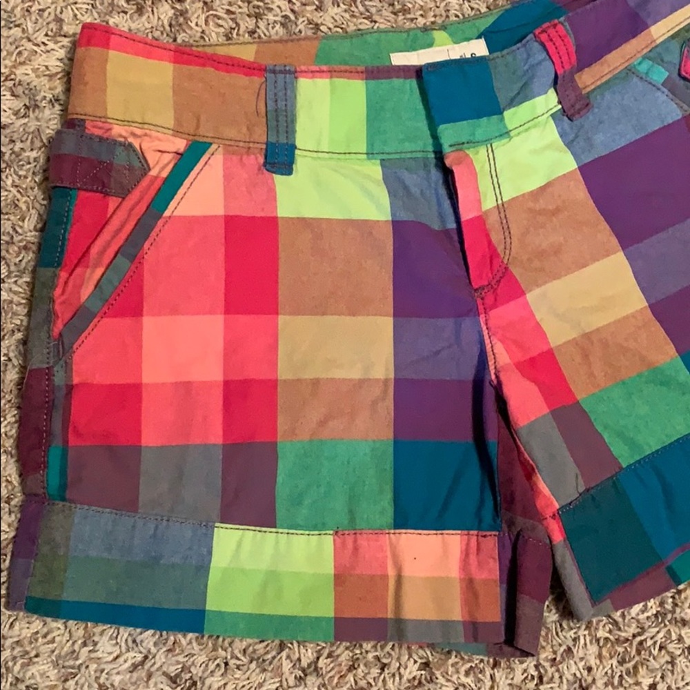 🌹Cute Old Navy Color Block shorts SZ-6 - Picture 2 of 8